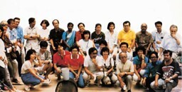 タイで開催された「翻訳に関する国際ワークショップ」参加者　1986年11月