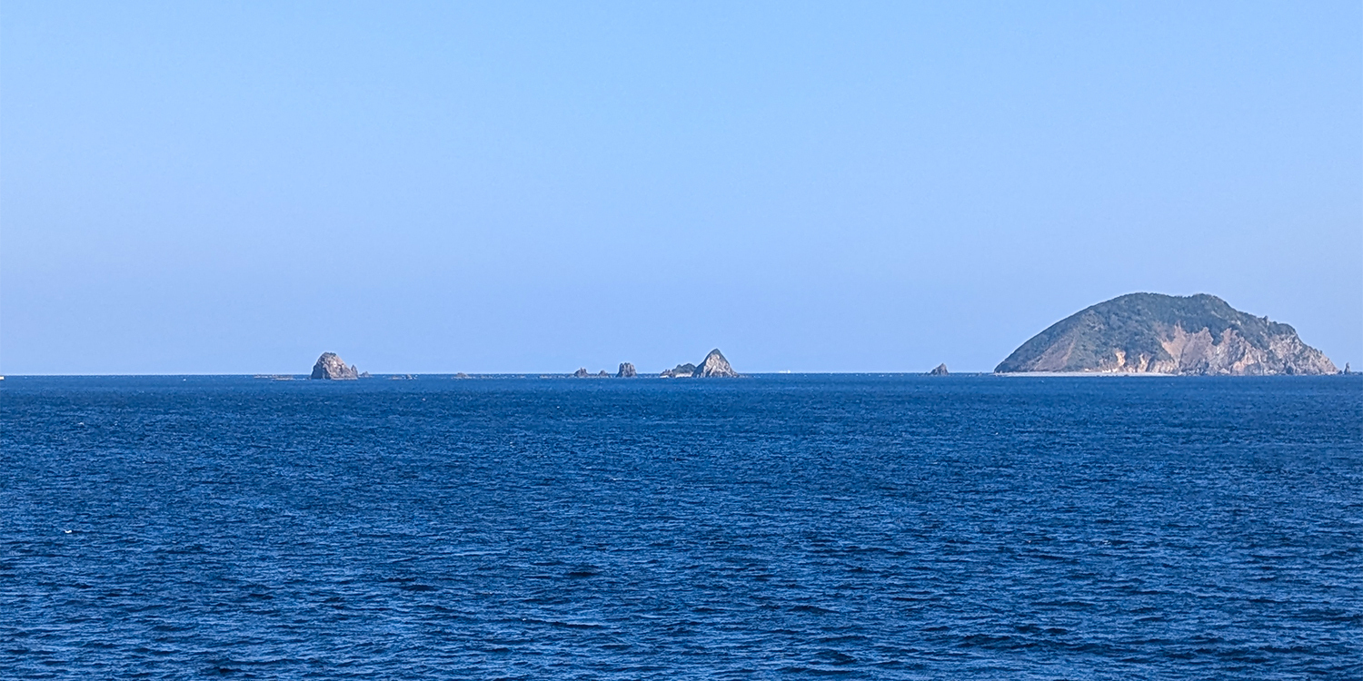 鹿児島県の北西部にある甑島列島