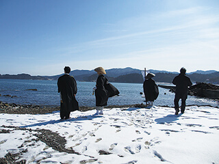 再生した海（2012年3月。提供：NPO法人「東北ヘルプ」）