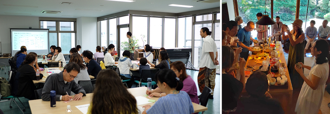 プロジェクトのイベント時に行った交流会