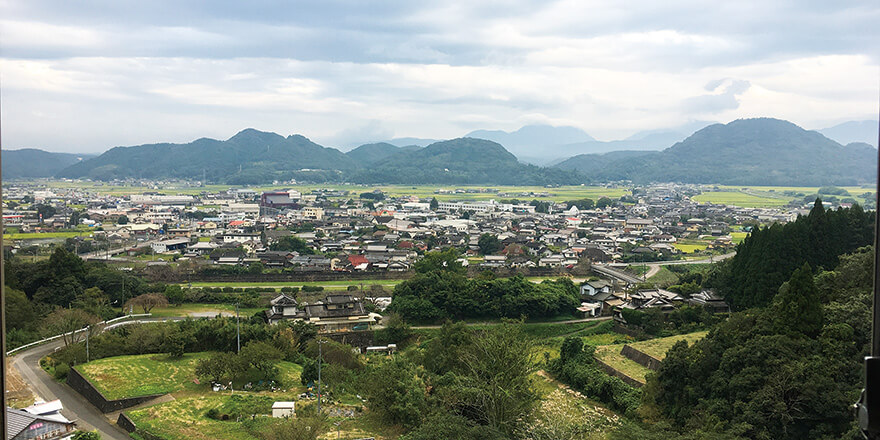 安心院町の風景