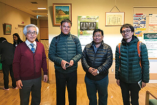 美山診療所にて(2019年3月)