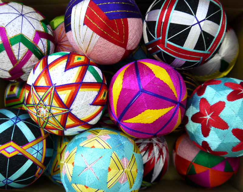 地域住民てづくりの手鞠