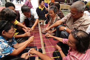 タイ高齢者グループ活動風景