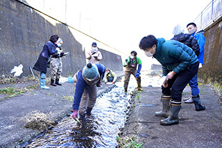 善福寺川を里川にカエル会