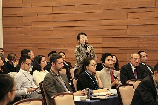 2016年1月21日から22日に開催したICANSの一コマ。中国からの参加者、質疑にも活発に参加