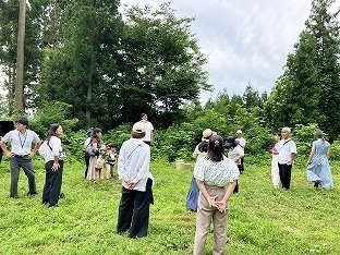 「森山ビレッジ」にて